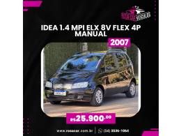 FIAT - IDEA - 2006/2007 - Preta - R$ 25.900,00