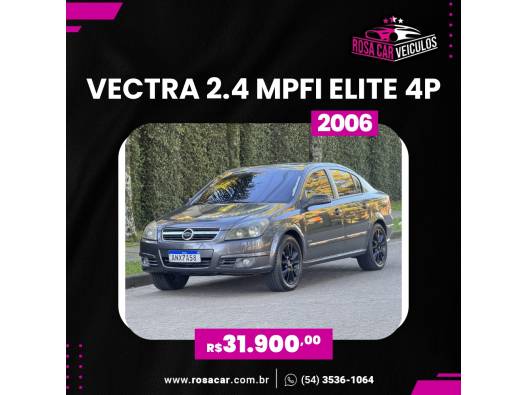 CHEVROLET - VECTRA - 2006/2006 - Cinza - R$ 31.900,00