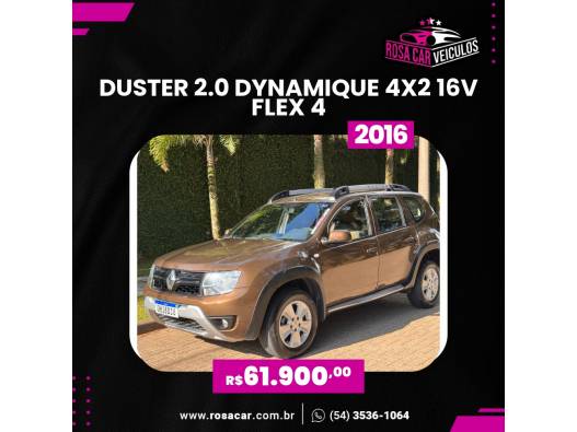 RENAULT - DUSTER - 2015/2016 - Marrom - R$ 61.900,00