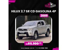 TOYOTA - HILUX - 2008/2009 - Prata - R$ 85.900,00