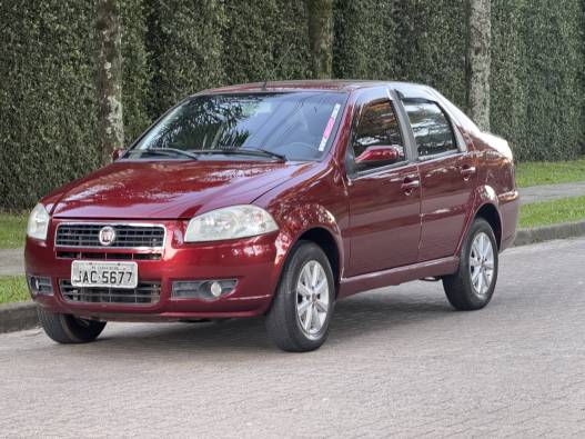 FIAT - SIENA - 2009/2010 - Vermelha - R$ 28.900,00