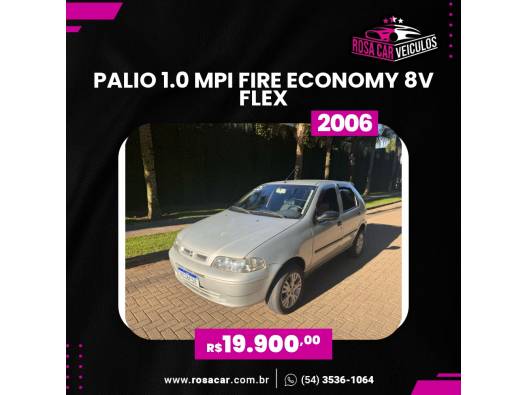 FIAT - PALIO - 2006/2006 - Prata - R$ 19.900,00