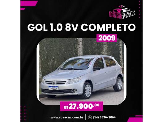 VOLKSWAGEN - GOL - 2008/2009 - Prata - R$ 27.900,00